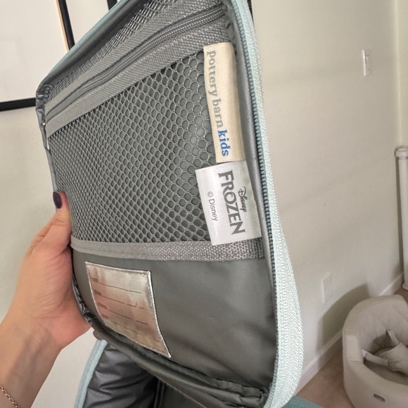 Lunchbox Pottery Barn Kids Frozen Elsa Anna personalized Abigail Abby disney - Picture 9 of 10